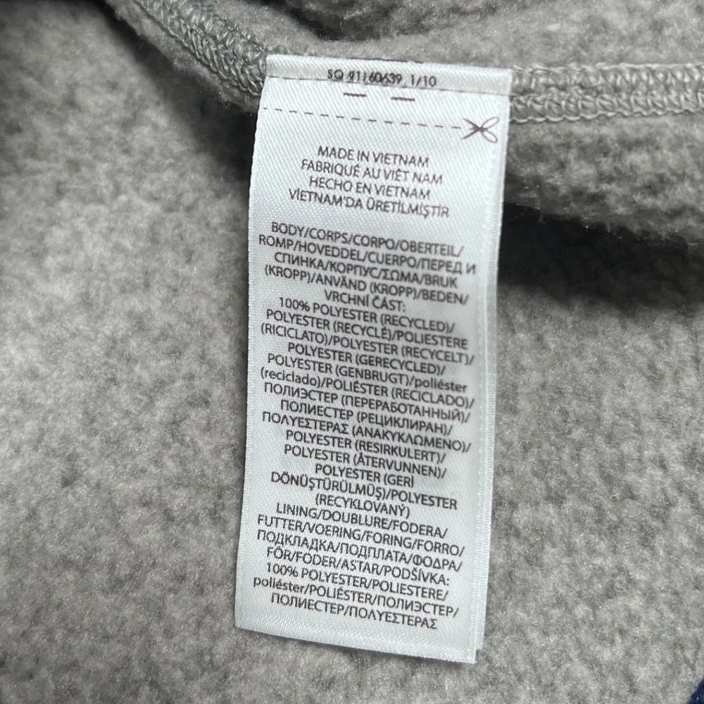 Polo Ralph Lauren Full Zip Sweater Jacket Mens Large Gray Performance Fleece